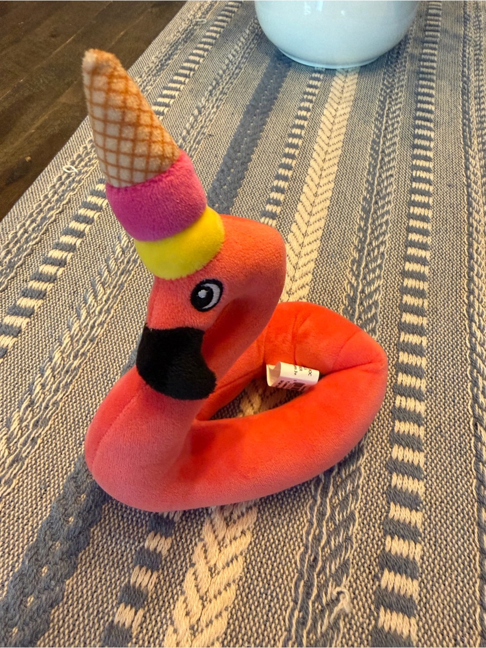 2 for$5✨Flamingo Ring with Ice Cream Hat, 8 Inch